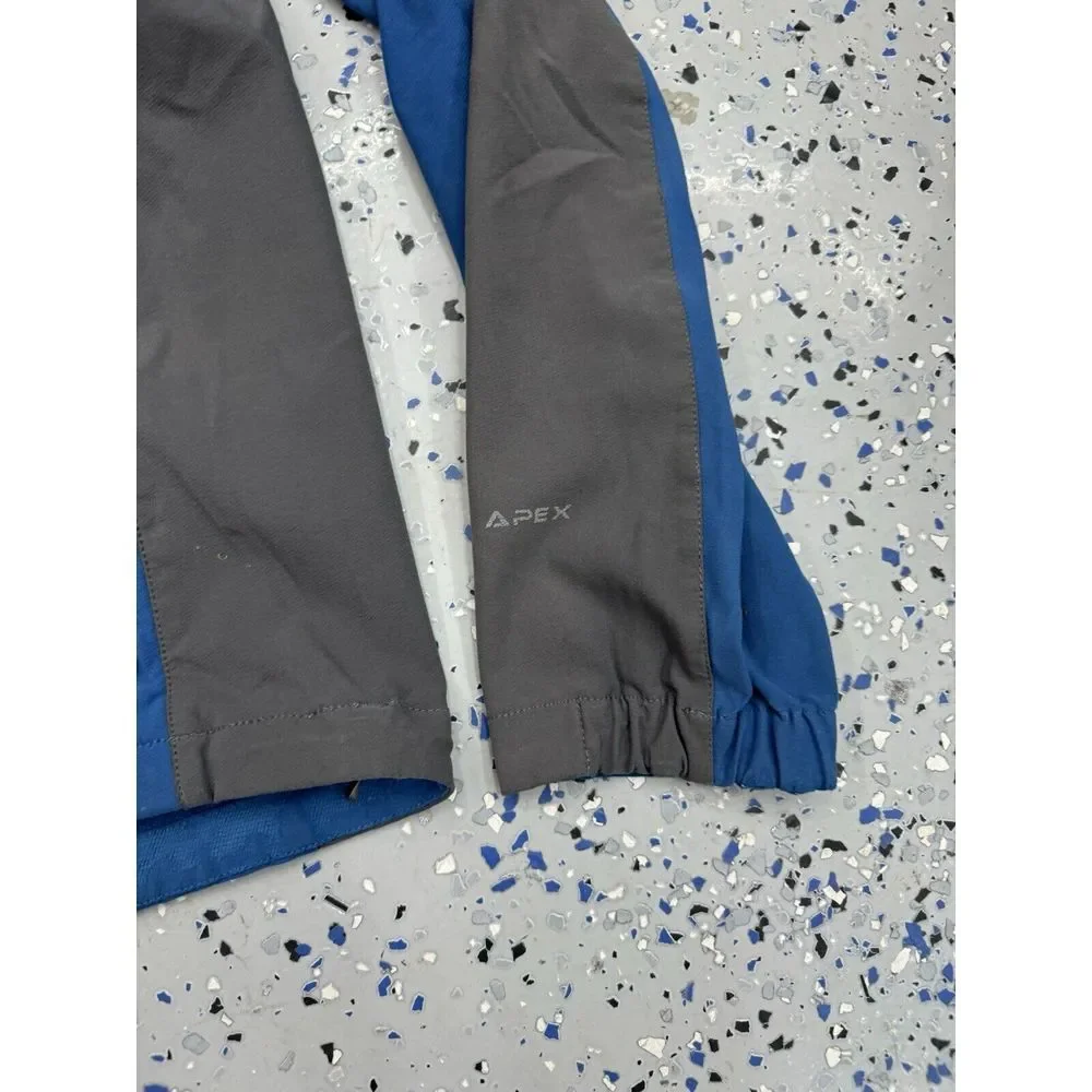 The North Face‎ Apex Jacket Men's Size Large Navy Blue Zip Fleece Lined Pockets